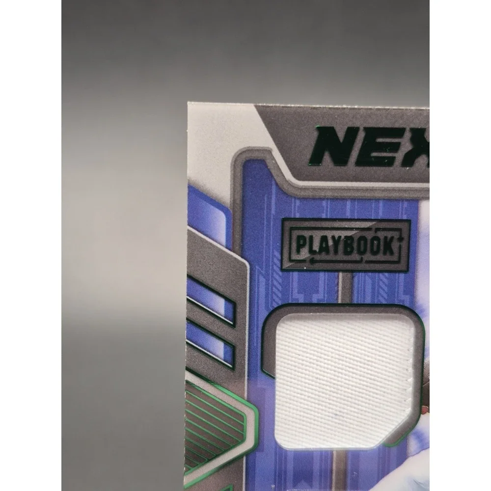 2022 Panini Playbook Wan'dale Robinson #NJ-17 Nexus Jerseys Green /25 Giants MEM